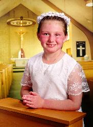 [First Communion - click for a slide show]
